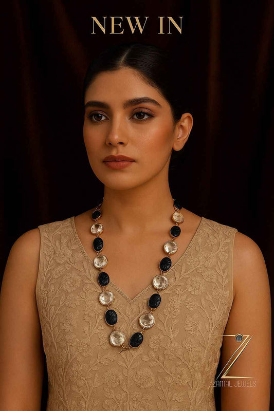 Zamal Jewels | May 2025 Launch – Polki Kundan, Semi-Precious Maalas & Statement Studs