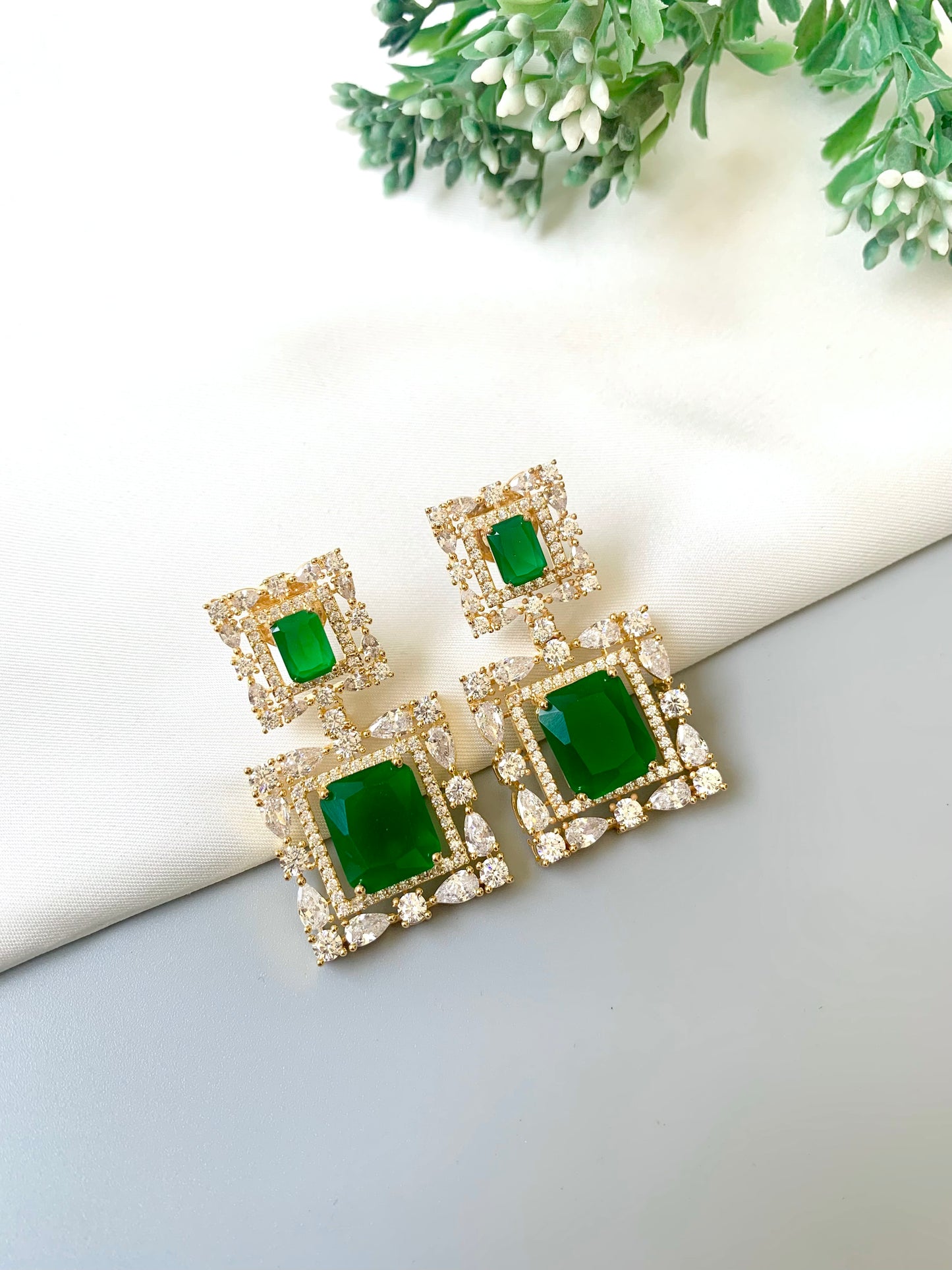 Josefina Emerald Earrings