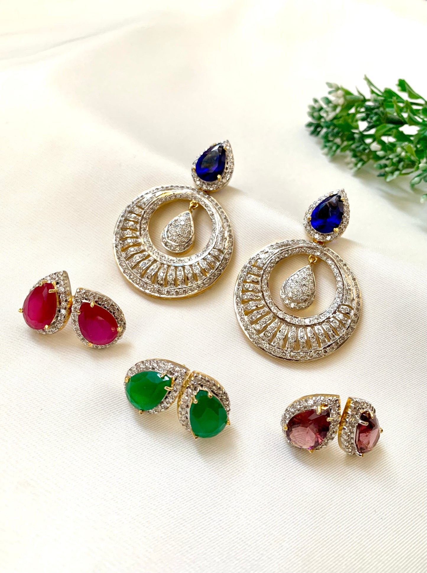 Hannah Changeable Earrings