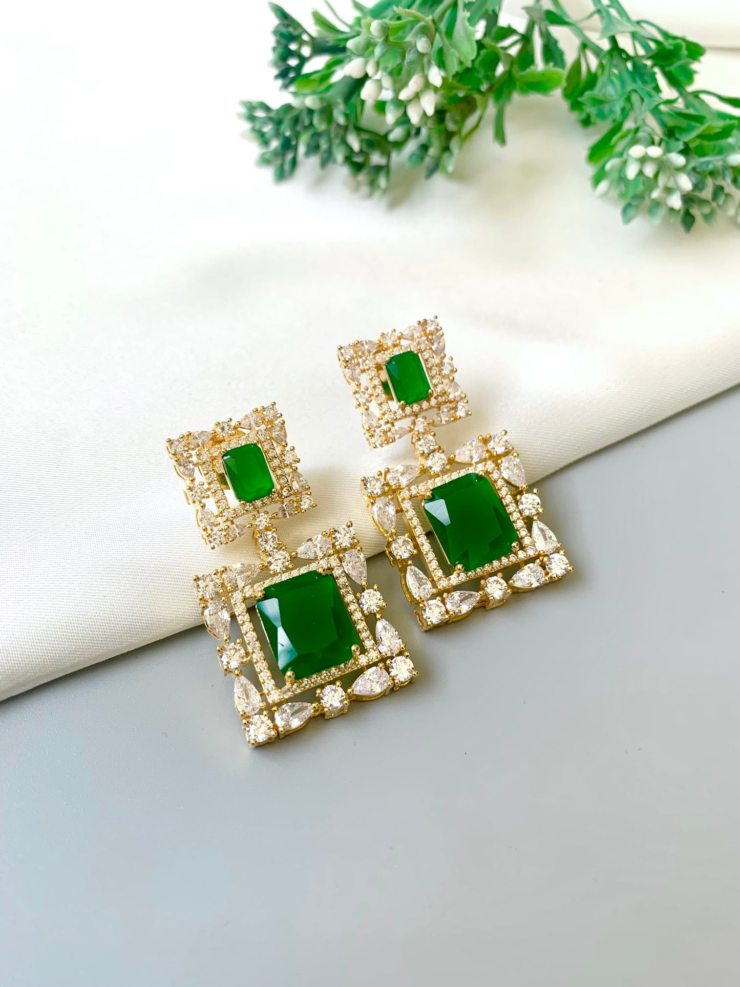 Josefina Emerald Earrings