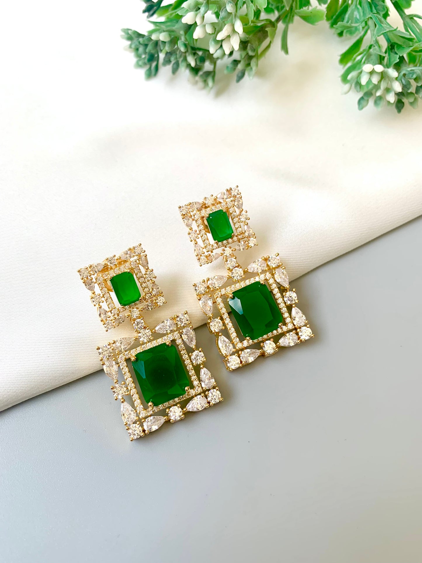 Josefina Emerald Earrings