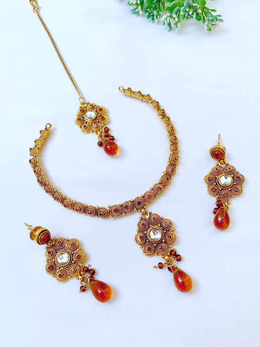 Teeha Necklace Set