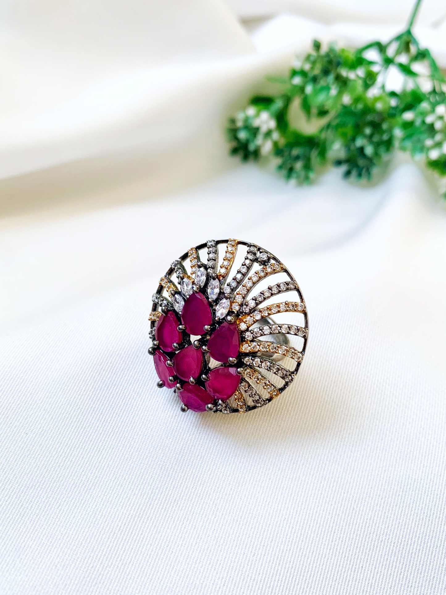 Simona Ruby Ring