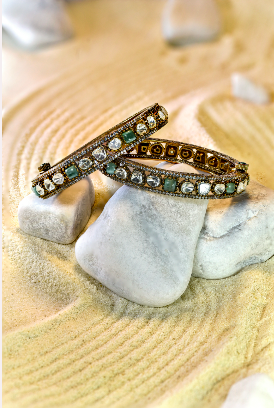 Elva Signature Bangle Pair