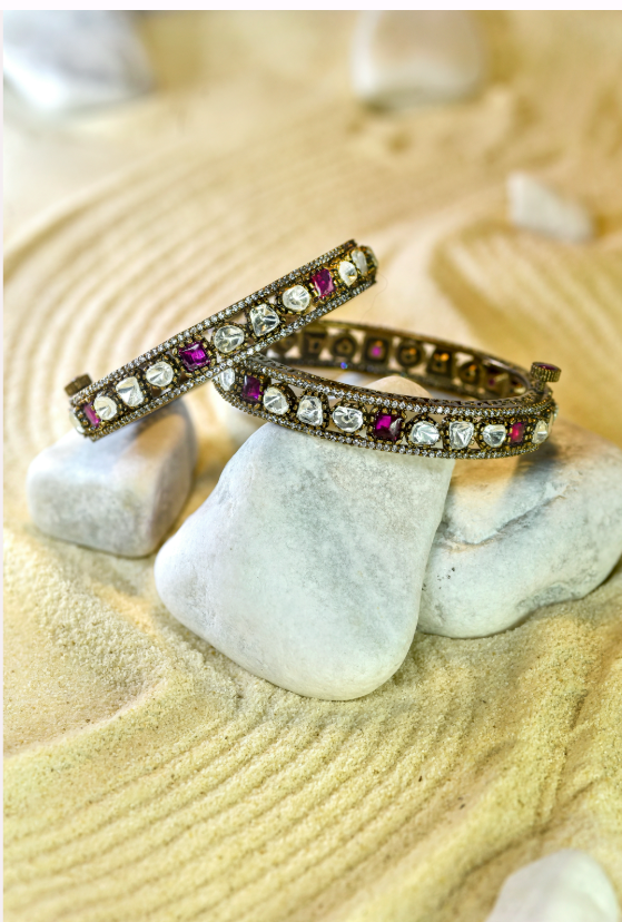 Elva Signature Bangle Pair